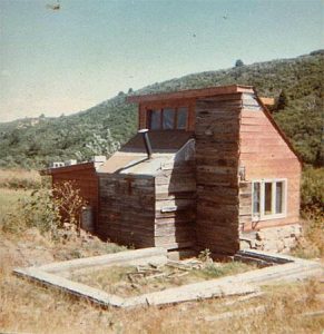 Rammed earth dwelling